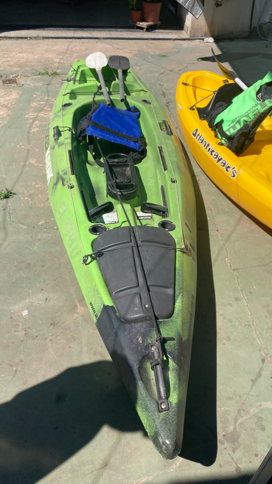 Kayaks Rocker Wave fishing y Atlntikayak Simplo - Foto 3