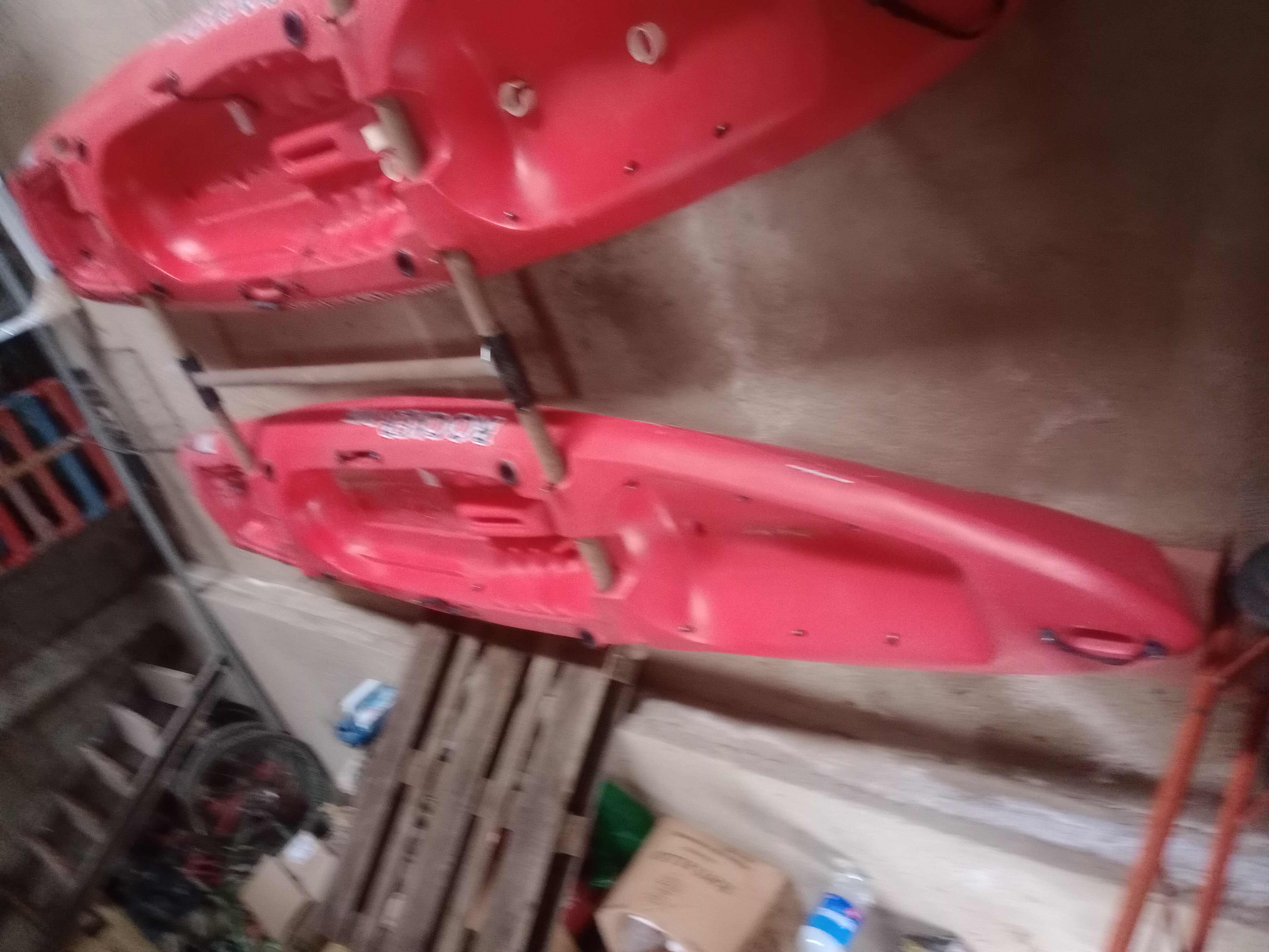 Kayak rocker twin. Catamarán casero - Foto 2