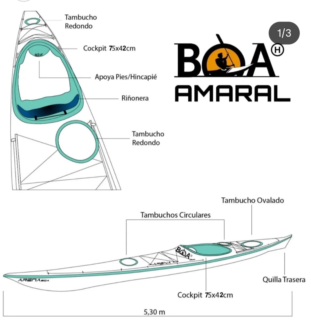Kayak Boa Amaral - Foto 5