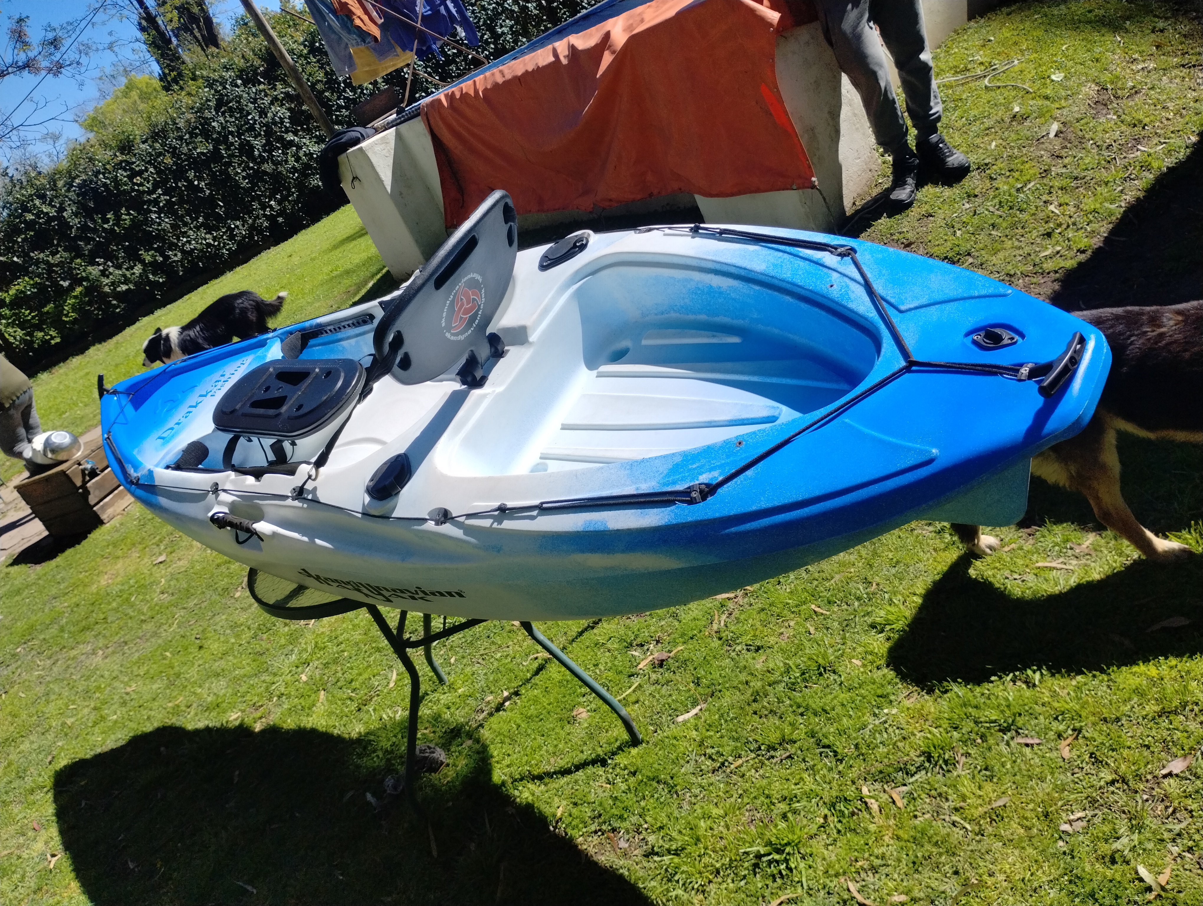 Kayak skandynavian drakkar fishing  - Foto 2
