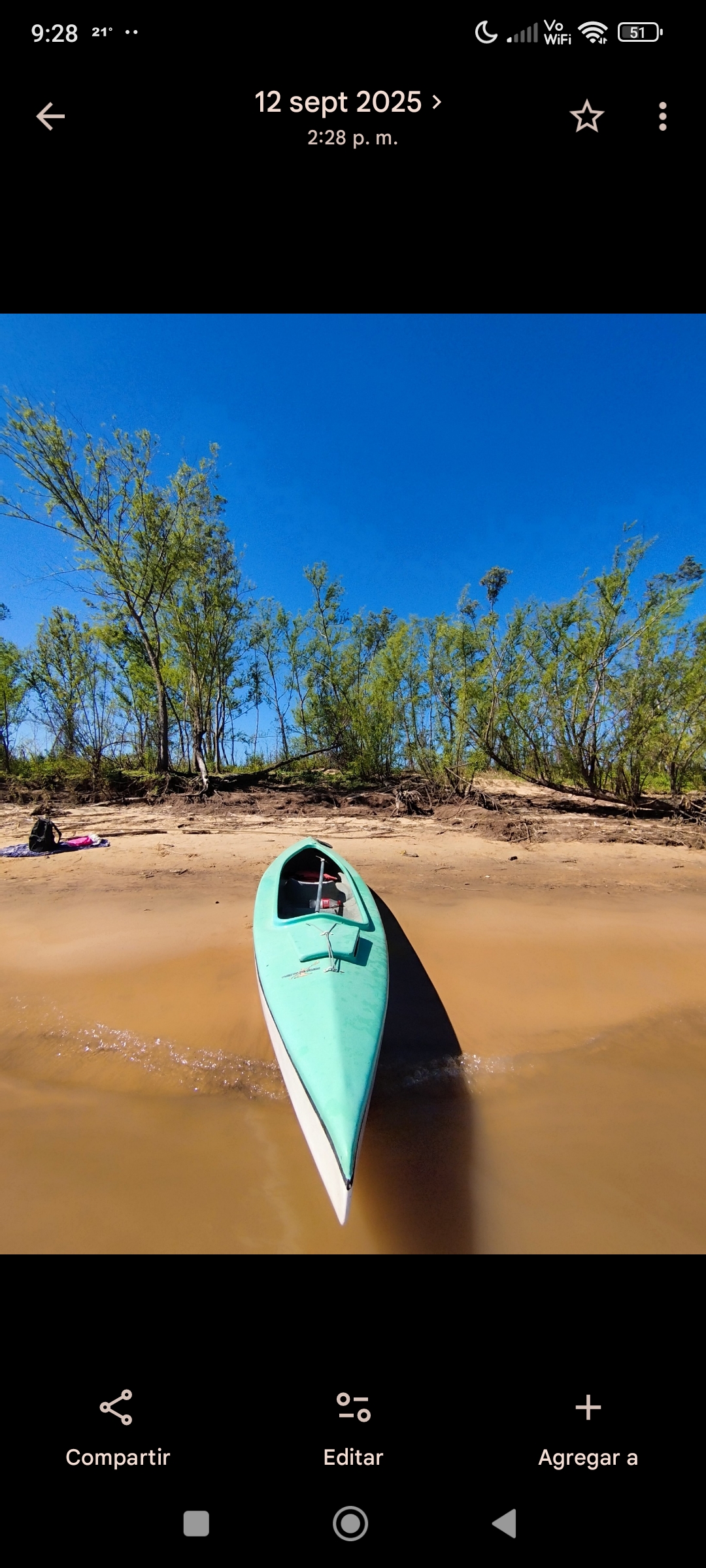 Kayak Robinson Paraná doble  - Imagen principal