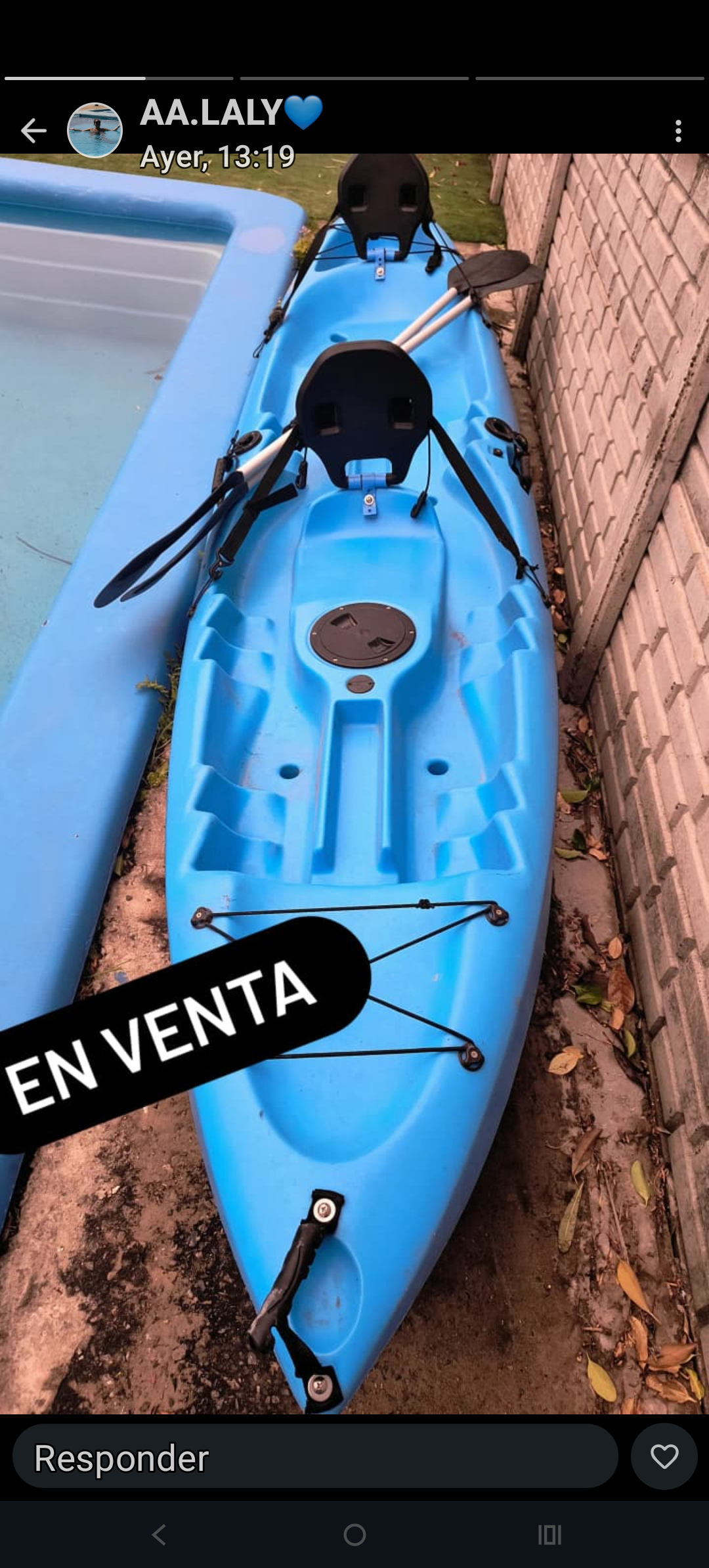 Kayak sitontop triplo - Foto 2