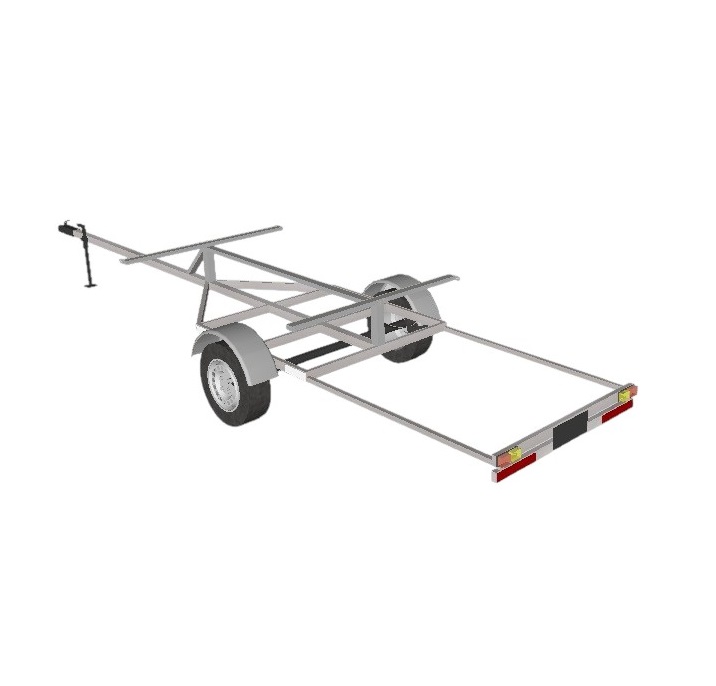 Trailer Para 2 Kayaks O Sup Modelo 2k - Gs Design - Foto 1