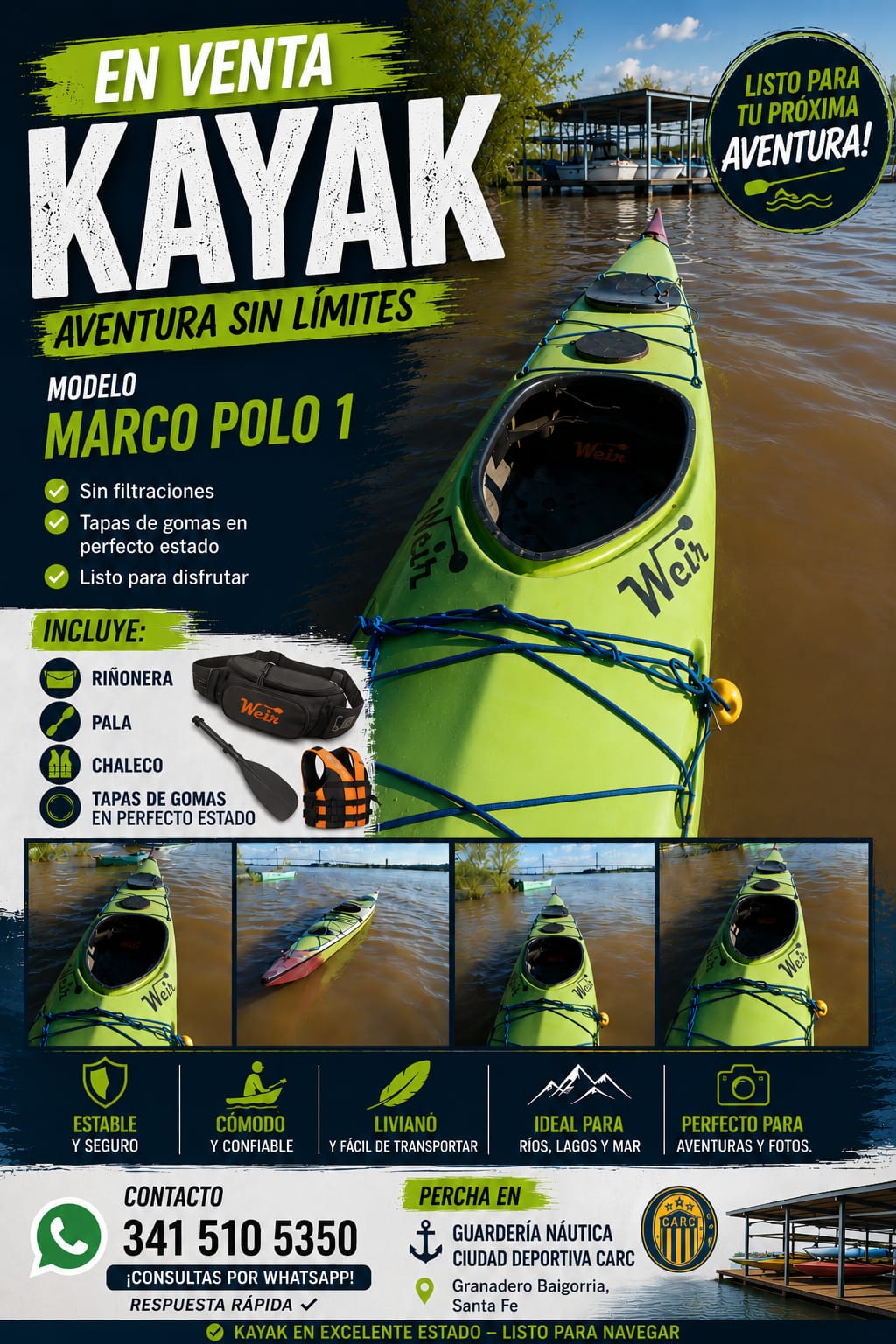 Weir Marco Polo I - Imagen principal