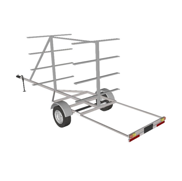 Trailer Para 8 Kayaks O Sup Modelo 8k - Gs Design - Foto 2