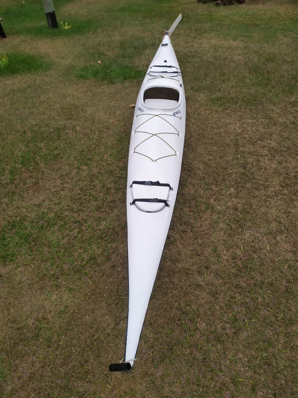 Kayak de Travesía con Timón + Remo y Chaleco - Foto 2