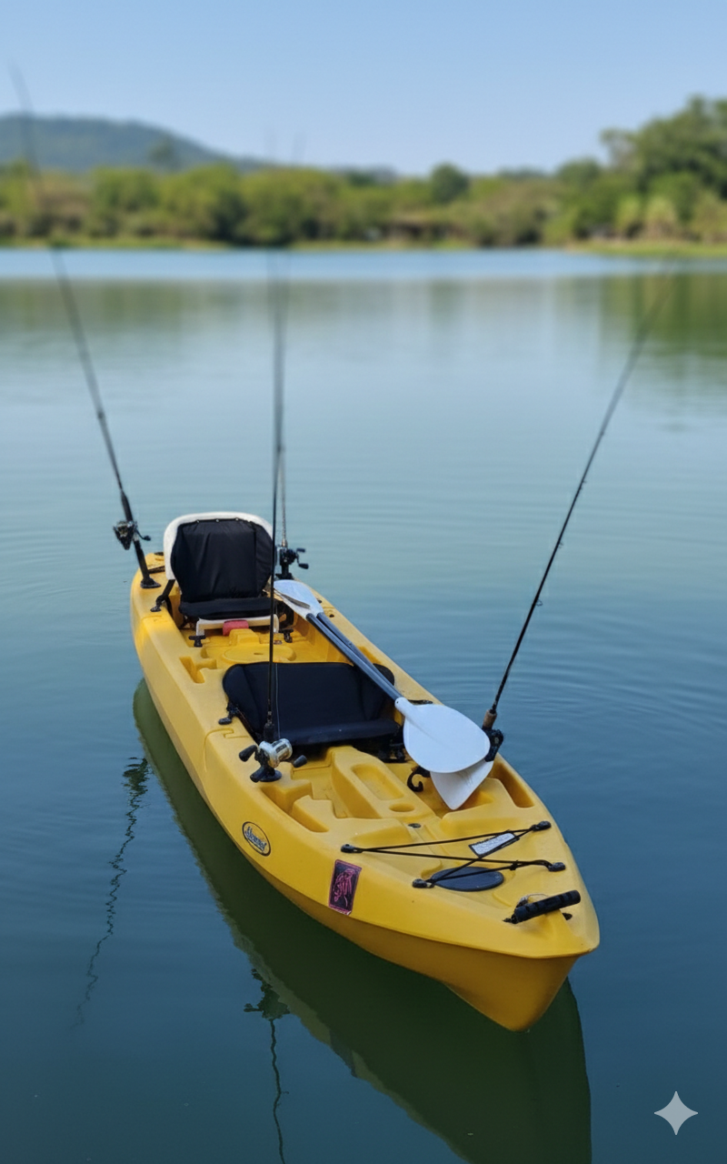 Kayak Desarmable Leos Aluminé (Modular 1 o 2 personas) + Kit Completo Pesca   - Imagen principal
