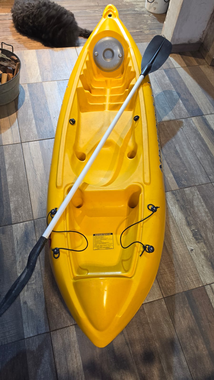 Kajak Atlantikajak K1, con remo - Foto 3