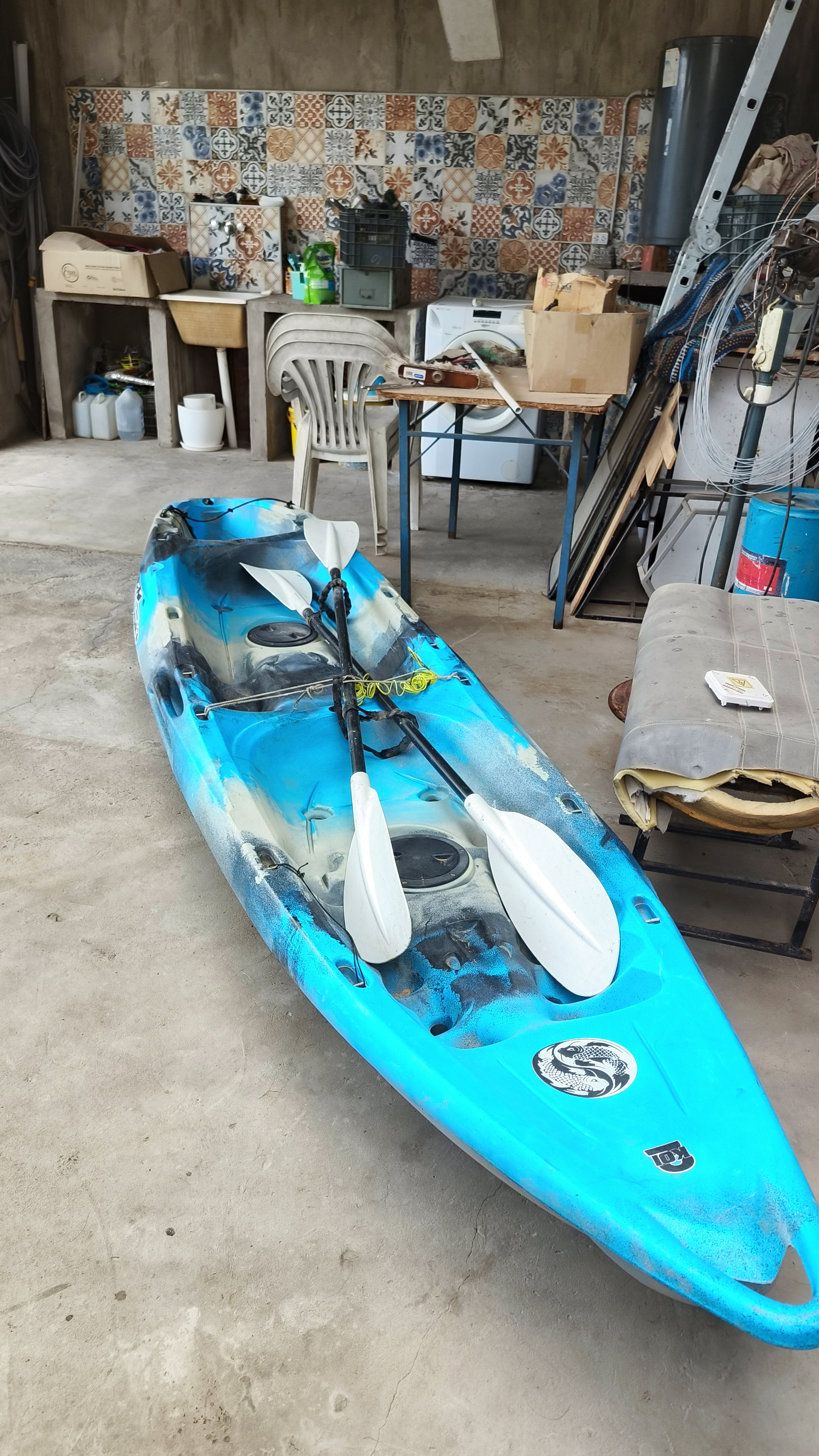 Navio Kayaks Koi-2 2+1 excelente estado poco uso - Imagen principal