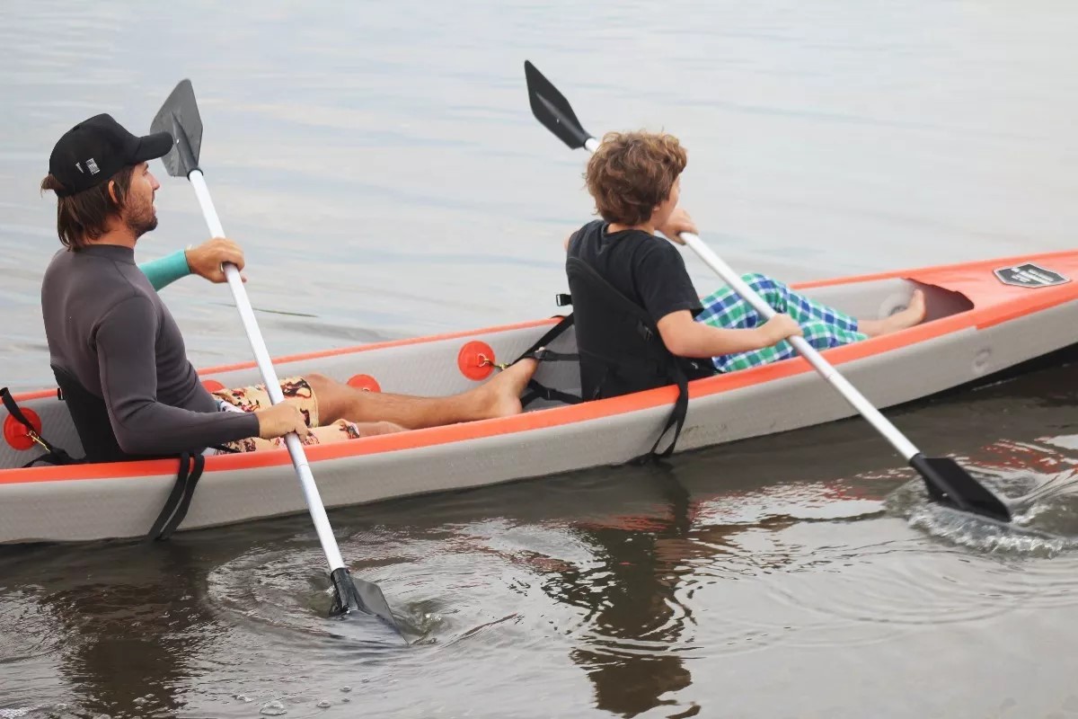Kayak inflable de alta performance - Foto 4