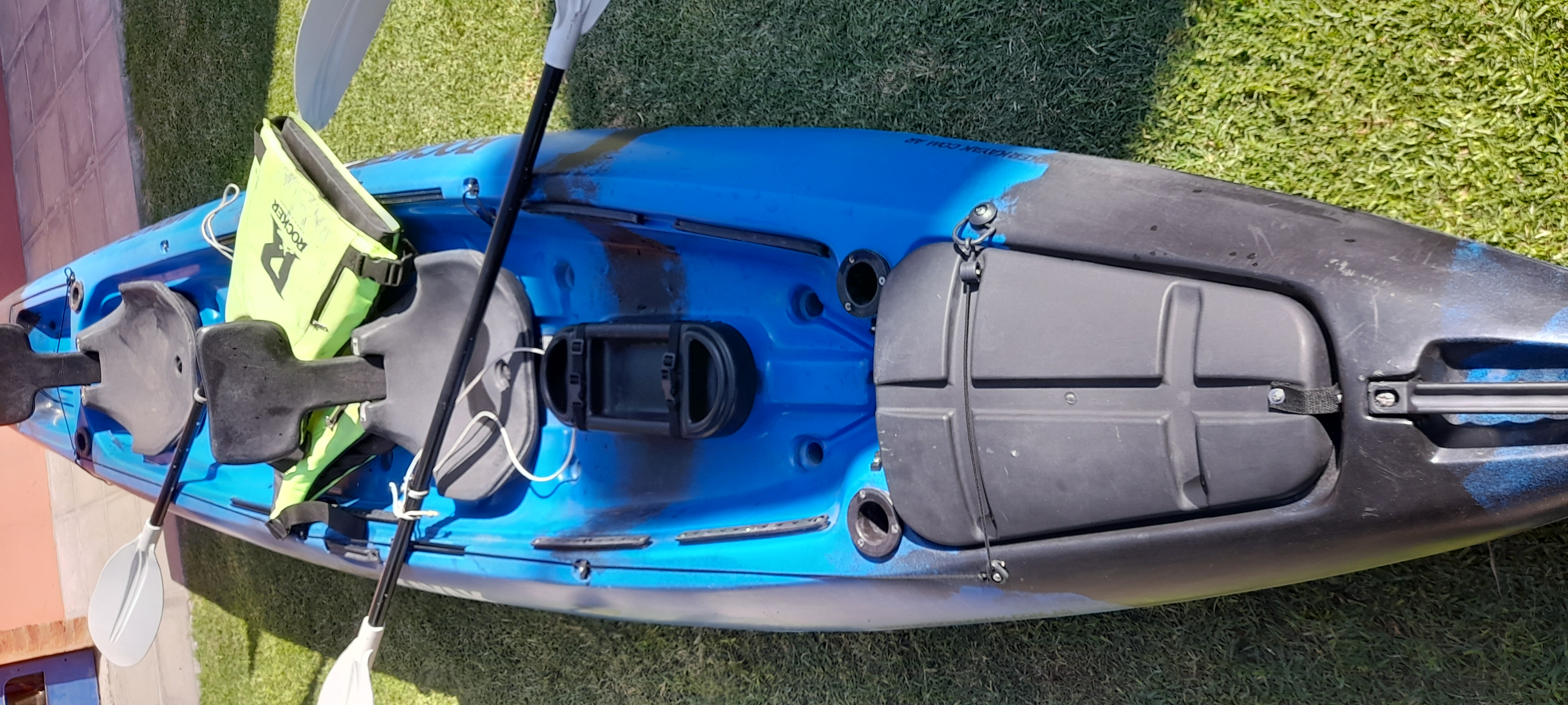 Kayak rocker mirage fishing doble  - Imagen principal