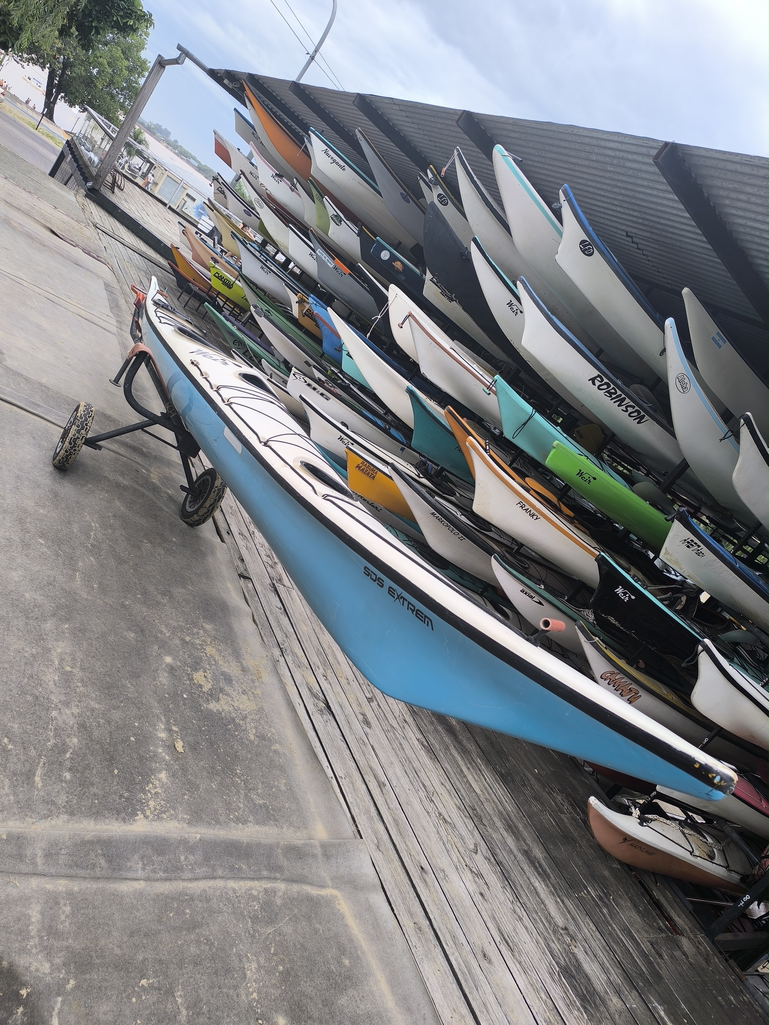 Markopolo weir kayak travesía - Foto 2