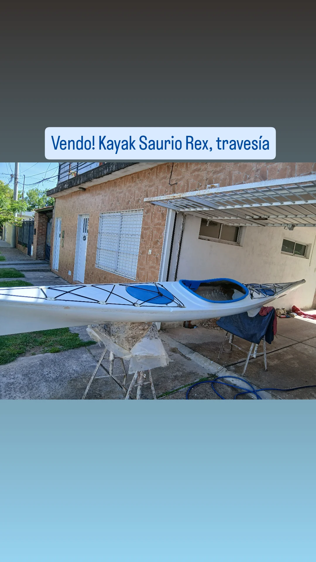 Kayak Saurio Rex, travesia - Imagen principal
