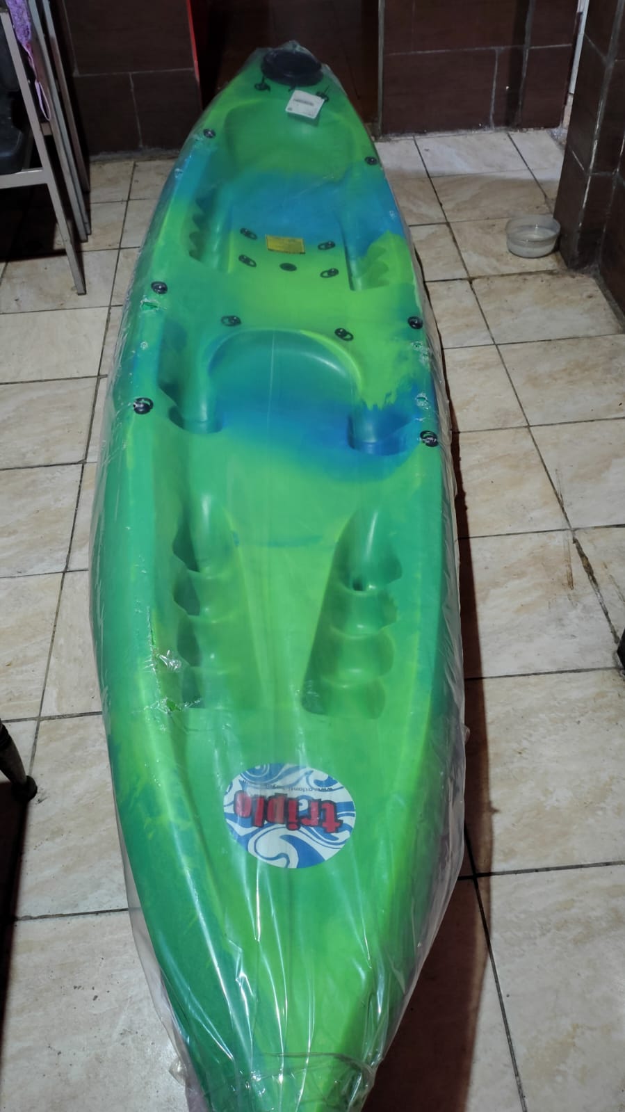 Kayak Triplo con 2 remos y un asiento - Foto 2